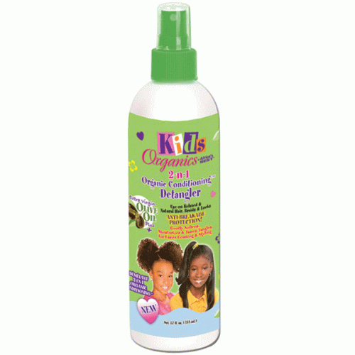 Africa's Best Kids 2 n 1 Organic Conditioning Detangler 12oz